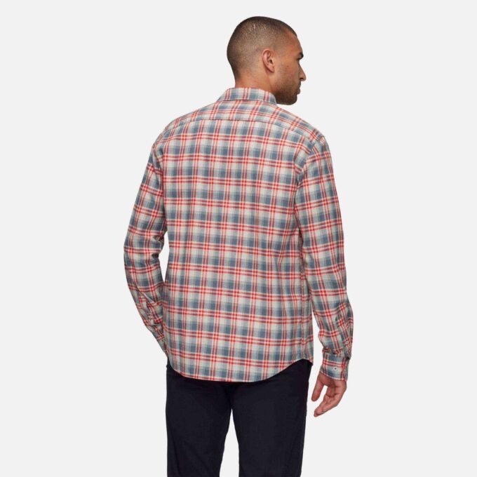 Męska letnia koszula z długim rękawem Trovat