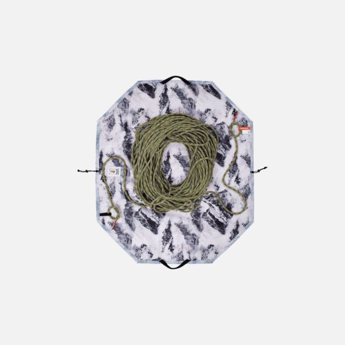 Neonowa plandeka linowa